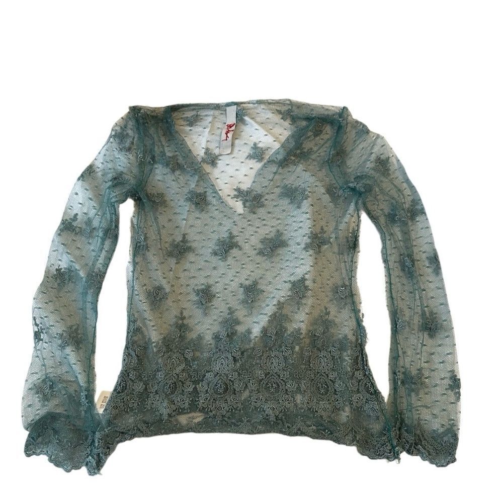 Floral Sheer Lace Top